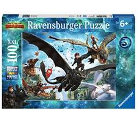 Ravensburger - Puzzle Enfant - Puzzle 100 p XXL - Le Monde caché - Dragons 3 - Dès 6 Ans - 10955