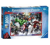 Ravensburger - Puzzle Enfant - Puzzle 100 p XXL - Les Plus Grands héros - Marvel Avengers - Dès 6 Ans - 10771
