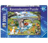 Ravensburger - Puzzle Enfant - Puzzle 100 pièces XXL - La Famille d'animal Friends - Disney - À partir de 6 Ans - Puzzle de qualité supérieure - Carton épais et résistant - 10947