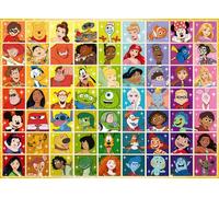 Ravensburger - Puzzle Enfant - Puzzle 100 pièces XXL - La Palette de Couleurs Disney - À partir de 6 Ans - Puzzle de qualité supérieure - Carton épais et résistant - 13332