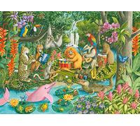 Ravensburger - Puzzle Enfant - Puzzle 100 pièces XXL - L'orchestre des Animaux - À partir de 6 Ans - Puzzle de qualité supérieure - Carton épais et résistant - Animaux Sauvages - 13367
