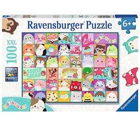 Ravensburger - Puzzle Enfant - Puzzle 100 pièces XXL - Squishmallows colorés - À partir de 6 Ans - Puzzle de qualité supérieure - Carton épais et résistant - Squishmallows - 13391