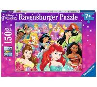 Puzzle Disney Princesses 150 pièces XXL Ravensburger - Les rêves deviennent réalité - Enfant 7 ans et plus