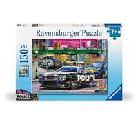 Ravensburger - Puzzle Enfant - Puzzle 150 pièces XXL - Patrouille de Police - À partir de 7 Ans - Puzzle de qualité supérieure - Carton épais et résistant - Véhicule - 13412