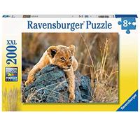 Ravensburger - Puzzle Enfant - Puzzle 200 p XXL - Le Petit lionceau - Dès 8 Ans - 12946