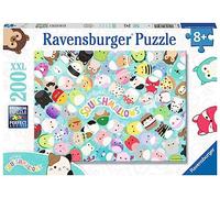 Ravensburger - Puzzle Enfant - Puzzle 200 pièces XXL - Une journée avec Squishmallows - À partir de 8 Ans - Puzzle de qualité supérieure - Carton épais et résistant - Squishmallows - 13392