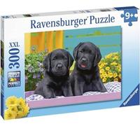 Ravensburger - Puzzle Enfant - Puzzle 300 p XXL - Labradors Noirs - Dès 9 Ans - 12950