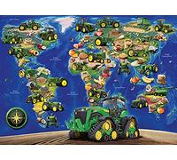Ravensburger - Puzzle Enfant - Puzzle 300 p XXL - Le Monde John Deere - Dès 9 Ans - 12984