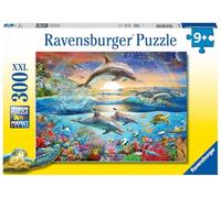 Ravensburger - Puzzle Enfant - Puzzle 300 p XXL - Le Paradis des Dauphins - Dès 9 Ans - 12895
