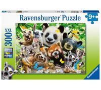 Ravensburger - Puzzle Enfant - Puzzle 300 p XXL - Le Selfie des Animaux Sauvages - Dès 9 Ans - 12893