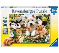 Ravensburger - Puzzle Enfant - Puzzle 300 pièces XXL - Amitié Animale - À partir de 9 Ans - Puzzle de qualité supérieure - Carton épais et résistant - Animaux - 13160