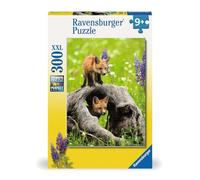Ravensburger Puzzle enfant 300 pièces XXL – Mignons renards, dès 9 ans, carton épais