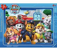 Ravensburger - Puzzle Enfant - Puzzle Cadre 30-48 p - Prêts pour la Prochaine Aventure - Pat'Patrouille - Dès 4 Ans - 05145