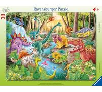 Ravensburger Puzzle enfant Le Rugissement des Dinosaures 30-48 pièces cadre dès 4 ans