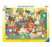 Ravensburger - Puzzle Enfant - Puzzle Cadre 30-48 pièces - Les Chatons en Folie - Fille ou garçon dès 4 Ans - Puzzle de qualité supérieure - Carton épais et résistant - 12004154