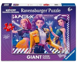 Ravensburger - Puzzle Enfant - Puzzle Giant 125 pièces - Style K-Pop/Kpop Demon Hunters - Garçon ou Fille à partir de 6 Ans - Puzzle de qualité supérieure fabriqué en Europe - Chant - 12004755