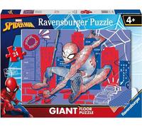 Ravensburger - Puzzle Enfant - Puzzle Giant 24 pièces - Le Super-héros Spider-Man - Garçon ou Fille à partir de 3 Ans - Puzzle de qualité supérieure fabriqué en Europe - Marvel - 03088