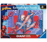 Ravensburger - Puzzle Enfant - Puzzle Giant 24 pièces - Le Super-héros Spider-Man - Garçon ou Fille à partir de 3 Ans - Puzzle de qualité supérieure fabriqué en Europe - Marvel - 03088