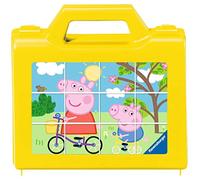 Ravensburger - Puzzle Enfant - Puzzle Premier Age - 12 Cubes - Peppa Pig - Garçon ou Fille à partir de 2 Ans - Puzzle de qualité supérieure fabriqué en Europe - 05576