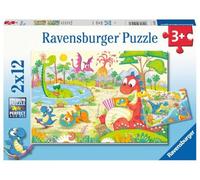 Ravensburger Puzzle enfant Mes dinos préférés 2x12 pièces G