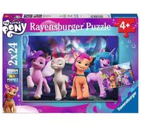 Ravensburger - Puzzle Enfant - Puzzles 2x24 p - Amitié Entre poneys - My Little Pony - Dès 4 Ans - 05235