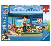 Ravensburger - Puzzle Enfant - Puzzles 2x24 p - des museaux efficaces - Pat'Patrouille - Dès 4 Ans - 09085