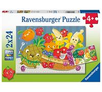 Ravensburger - Puzzle Enfant - Puzzles 2x24 p - Les Petits Fruits et légumes - Dès 4 Ans - 05248