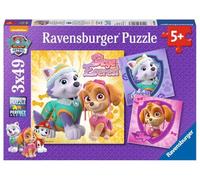 Ravensburger - Puzzle Enfant - Puzzles 3x49 p - Charmantes chiennes - Pat'Patrouille - Dès 5 Ans - 08008
