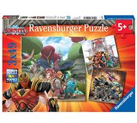 Ravensburger – Puzzle enfant Le Bien contre le Mal (Gormiti) 3×49 pièces Dès 5 ans 05016