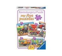 Ravensburger Puzzle Enfants - 06954 Au travail - my first puzzle avec 2,4,6,8 pièces - Puzzle pour les enfants à partir de 2 ans