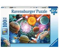 Ravensburger - Puzzle Enfants - 100 pièces XXL - Étoiles et planètes - pour Fille ou garçon dès 6 Ans - Puzzle de qualité supérieure - Carton épais et résistant - 13346