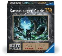Ravensburger Puzzle EXIT 15028 Histoires de Loups Contour 759 pièces