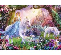 Ravensburger Puzzle - Fée et licorne, 100 pièces