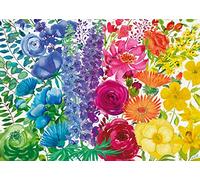 Ravensburger Puzzle floral arc-en-ciel de 300 pièces pour adultes et enfants à partir de 9 ans - Grand format - Édition 2024