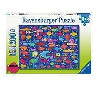 Ravensburger Puzzle Funny Fish Friends XXL 200 pièces – Dès 8 ans
