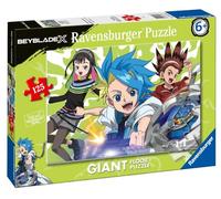 Ravensburger - Puzzle Giant 125 pièces - Beyblade | Fille ou garçon dès 6 ans - Puzzle de qualité supérieure - Carton épais et résistant - Grandes pièces