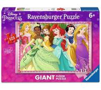 Ravensburger - Puzzle Giant 125 pièces - Disney Princesses | Fille ou garçon dès 6 ans - Puzzle de qualité supérieure - Carton épais et résistant - Grandes pièces