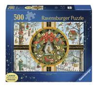 Ravensburger Puzzle Grandes Pièces Oiseaux chanteurs en hiver