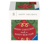 RAVENSBURGER Puzzle Happy Holidays : Joyeux Noël et bonne année 99 pièces