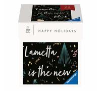 RAVENSBURGER Puzzle Happy Holidays : Lametta est le nouveau noir 99 pièces