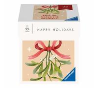 RAVENSBURGER Puzzle Happy Holidays : Rencontre sous le gui 99 pièces