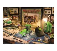 Ravensburger John Deere Table de travail 500 pièces Puzzle grand format pour adultes - 16838 - Chaque pièce est unique, la technologie Softclick signifie que les pièces sont ensemble »