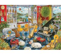 Ravensburger Puzzle La Salle de Musique - Puzzle - 500 pièces