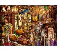 Ravensburger - Puzzle Le Laboratoire de Merlin 1000 pièces, 19834