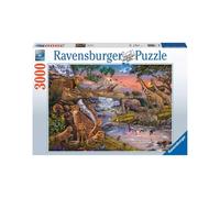 RAVENSBURGER Puzzle Le royaume des animaux 3000 pièces