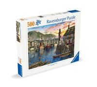 Ravensburger Puzzle 12000212 Le Matin au Port – 500 pièces – Adultes et Enfants dès 10 ans