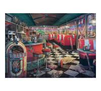 RAVENSBURGER Puzzle Lieux abandonnés : Bistro en ruine 1000 pièces