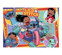RAVENSBURGER Puzzle Lilo et Stitch 4x100 pièces