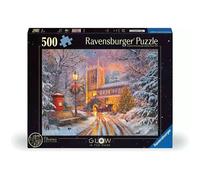 Ravensburger Puzzle adulte 500 pièces Un Noël étincelant phosphorescent dès 10 ans 17384