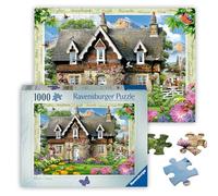 Ravensburger Country Cottage Puzzle de 1000 pièces pour adultes | Unique, pièces | Surface anti-reflet | Certifié FSC et respectueux de l'environnement | Exclusivité Amazon